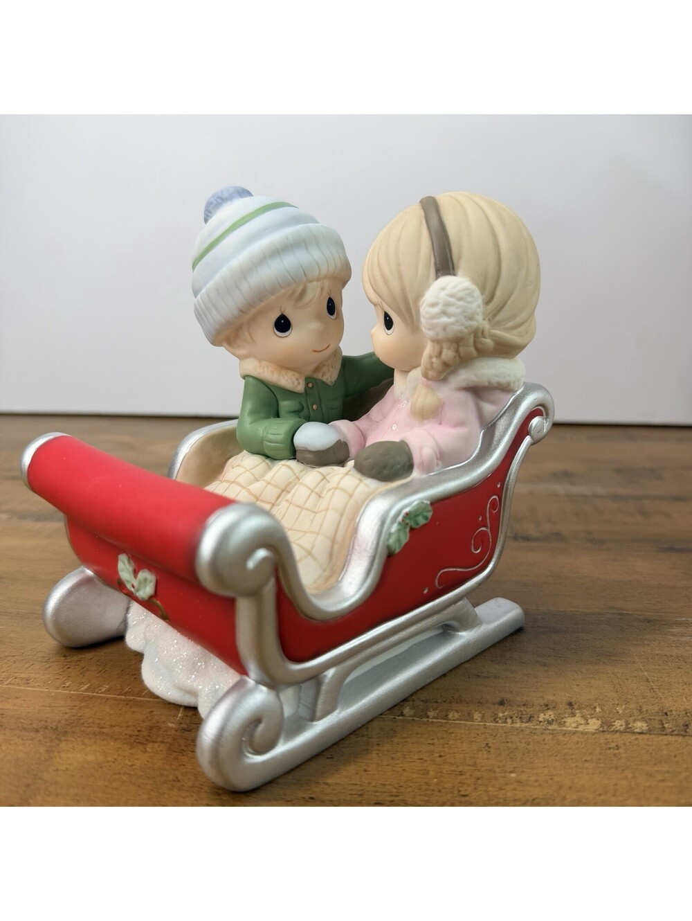 Precious Moments A Cozy Ride By Your Side 2020 Figurine 211044 Porcelain Bisque